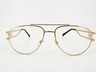 Versace 1002 Eyeglasses Frames 1002 Gold 57  16-140 Black Italy N350