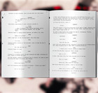 Saw Movie Script Signed- Autograph Reprints- Jigsaw- Saw Movie Screenplay