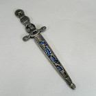 Metal Letter Opener Greek Athena Zeus Replica Coin Decorative Vintage
