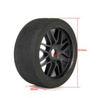 4pcs 1 8 Hsp Hpi 17mm Hex Racing Car Foam Tires Wheel Rims 105mm Set For Rc Cars