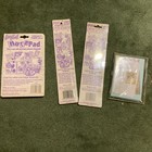 Lisa Frank Vintage Lot Dancing Dolphins Notecards  Notepad  Stickers Prism