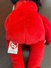 Elvis Presley Ty Beanie Babies Red Heartbear Hotel Bear W  Tags Error Retired