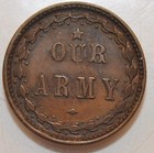 1863 Patriotic Civil War Token  51 334