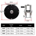 Fly Fishing Reel right left Handle Position fly Reel 3 4wt 5 6wt 7 9wt