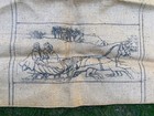Pearl Mcgown Original Rug Hooking Burlap For Stair Runner    27  X 63 