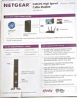 Netgear High Speed Cable Modem Docsis 3 0 Cm500-100nas