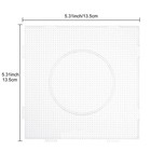 12pcs Mini Perler Bead Pegboards  2 6mm Plastic Square Boards  Large Clear Pe   