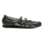 Patou X Onitsuka Tiger Mexico 66 Tgrs Black Gunmetal Ballet Flats 1182a677-001