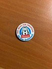 Vintage Hamm   s Beer    bear For President    Advertising Pin Badge Cool Graphics