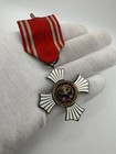 Japanese Red Cross Order Of Merit Medal Taisho Showa Era Enamel Badge Japan