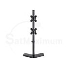 Dual Monitor Vertical Desktop Mount Desk Stand Tv 13  - 27  Fully Adjustable