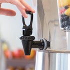 Service Ideas Stainless Round Dispenser