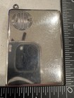 Sterling Silver Picture Frame With Interior Gilt  Mongramed Initials On Cover