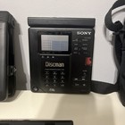 Rare Sony Discman D-35 Compact Disc Cd Player  1991  bag Case And More Extras
