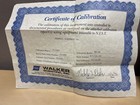 Walker Scientific Mg-4d Gaussmeter With Certification Of Calibration