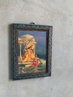 Indian God Photo  Baglamukhi Mata Photo Frame  Indian Deity Religious -9 X 12 