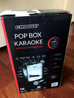 Karaoke Machine For Kids Bluetooth  Aux  Usb  Flashing Lights - Black