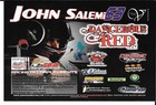 John Salemi Nationwide Series Autographed Hero Card Nascar  63