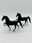 Breyer Little Bits Morgan Stallion Black 1983 Set Of 2