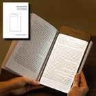 Led Book Light  Usb Rechargeable Reading Lamp  Warm   Cool Tone  Portable Cordle