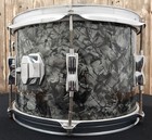 60 s Ludwig 12 x8  Keystone Badge Black Diamond Pearl Club Date Rack Tom