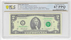 2017a Star  2 Two Dollar Pcgs Graded Gem 67ppq Solid filled Star Error Note Rare