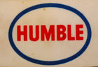 Vintage-very Rare- humble  Oil   Refining Company Flat Advertising Lighter C  l