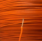 500    Ft  22 Awg Gauge Tinned Copper Wire  Orange  Pvc   Hookup Cable Usa