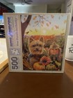 New Bits And Pieces 500 Piece Jigsaw Puzzle Autumn Yorkie Pumpkin   Doggie Fall