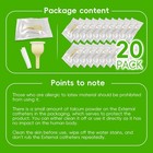 20pcs Condom Catheter For Elderly Men Age 80 external 20pcs 1 18inch 30mm