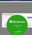 Quickbooks Desktop Pro 2024 - 3 User Pc Usb dvd Lieftime No-subscription Req