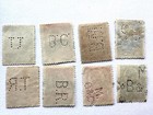 Romania 1920-22 Lot Of Sc  248-60   King Ferdinand   Perfins