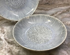 Large Pasta Bowls Halo Speckle By Denby 8 5    Set Of 2 Made In England New