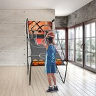 Indoor Basketball Arcade Game Double Electronic Hoops Shot 2 Players W  5 Balls