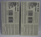 Lot Of 2 Vtg 2003 Alabama Crimson Tide Arkansas Football Tickets Stubs Authentic