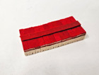 Upright Piano Damper Felt - Single Wedge 1-3 4  X 5 16  - Set Of 12  discolored 