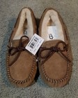 Ugg Women s Dakota Chestnut Suede Slippers Moccasins 5612 Shoes Size 6