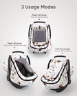 Sweetwavet Car Seat Cover Baby Girls  Infant Car Seat Canopy Outdoor  2 Layers