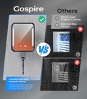 Fogless Shower Mirror With Light   Suction Cup For Shaving - Waterproof