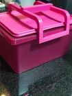 Tupperware Large Jumbo Carry All Storage Container 1 5 Gallons And Free Ship New