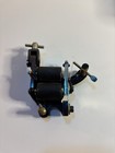 Adjustable Dual Coil Tattoo Machine  Black blue W  Coils   Frame
