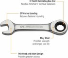 Gearwrench 14 Pcs 12 Point Stubby Ratcheting Sae metric Combination Wrench Set