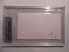 Tom Bunk Original Art Drawing Sketch Garbage Pail Kids Signed Auto Beckett Slab