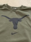 Nike University Of Texas Longhorns Crew Neck Pullover Sweatshirt Camo Men   s L