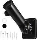 Flag Pole Holder For Outside multi-position Aluminum Adjustable Bracket Mount Us