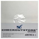 100 Kraft Paper Record Polylined 12  Vinyl 33 Rpm Inner Sleeves   Outer Opp Bag