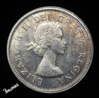 1961 - Canada - 25 Cent Silver Coin - Canadian Quarter