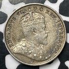 1904 Canada 5 Cents Lot e9478 Silver 