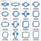 Series Embroidery Machines With Magnetic Mighty Hoop Frame Embroidery Hoop
