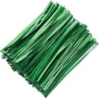 800 Pcs Green Metallic Twist Ties Bakery Goodie Candy Cookie Bag Ties Crafts New